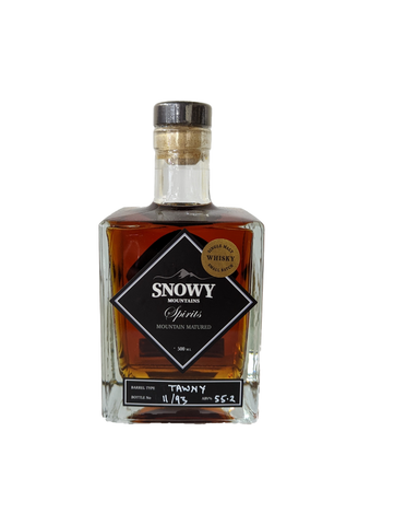 Snowy Mountain Whisky Tawny 55.2% 500ml