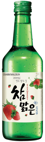 Charm Malgeun Soju Strawberry 13.5% 360ml
