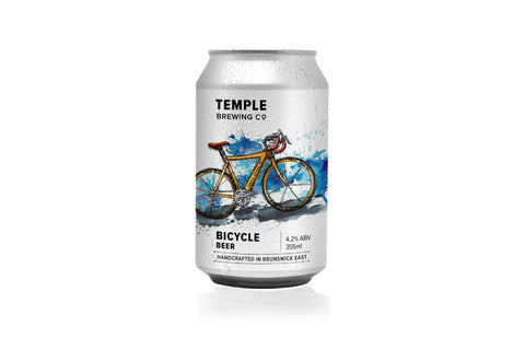 Temple Brewing Co Bicycle Beer Case 16