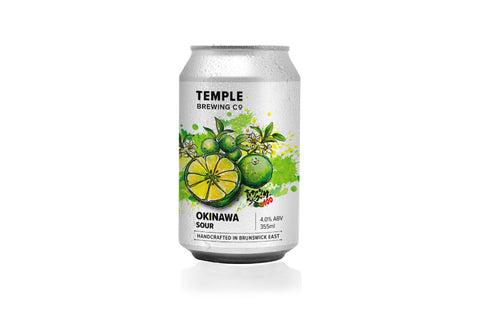 Temple Brewing Co Okinawa Sour Case 16