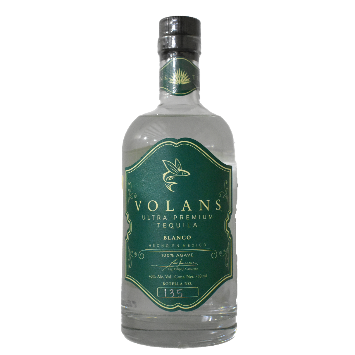 Volans Ultra Premium Tequila Blanco 750ml 40%