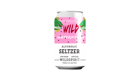 Wild Spirit Wild Watermelon Alcoholic Sparkling Water 4 Pack