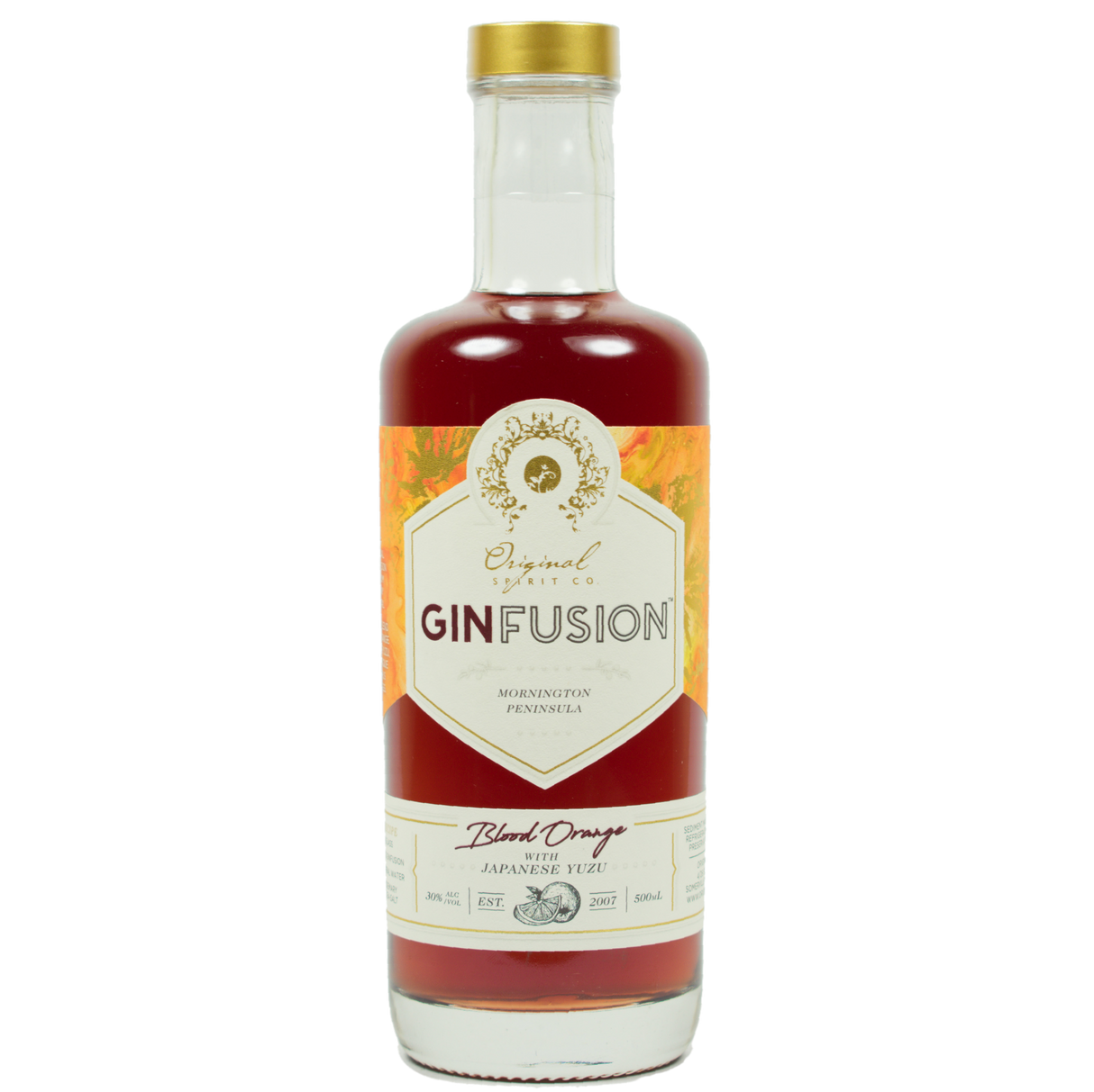 Original Spirit Blood Orange Gin Infusion 500ml