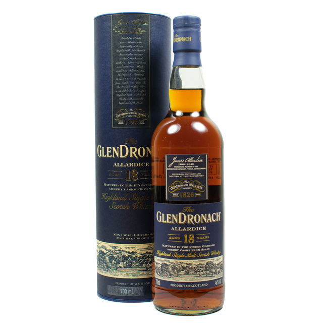 Glendronach 18 Y/O Allardice 700ml