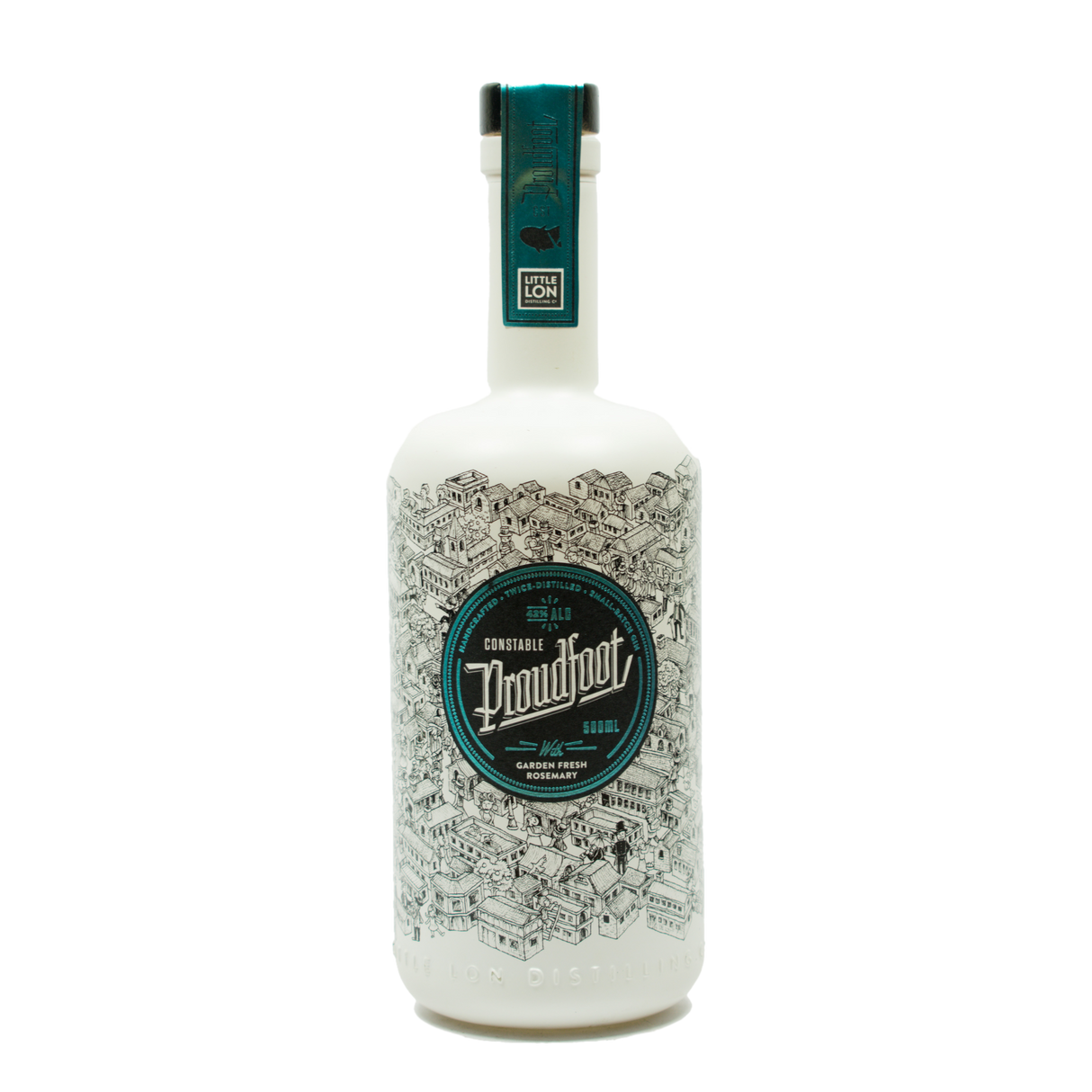 Little Lon Constable Proudfoot Rosemary Infused Gin 500ml