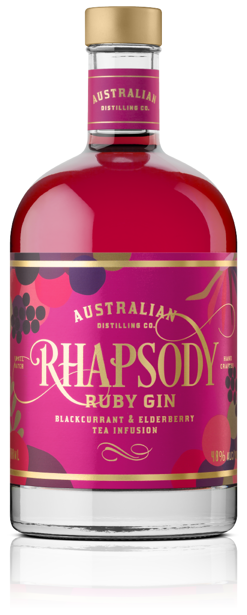 Australian Distilling Co Rhapsody Ruby Gin 700ml