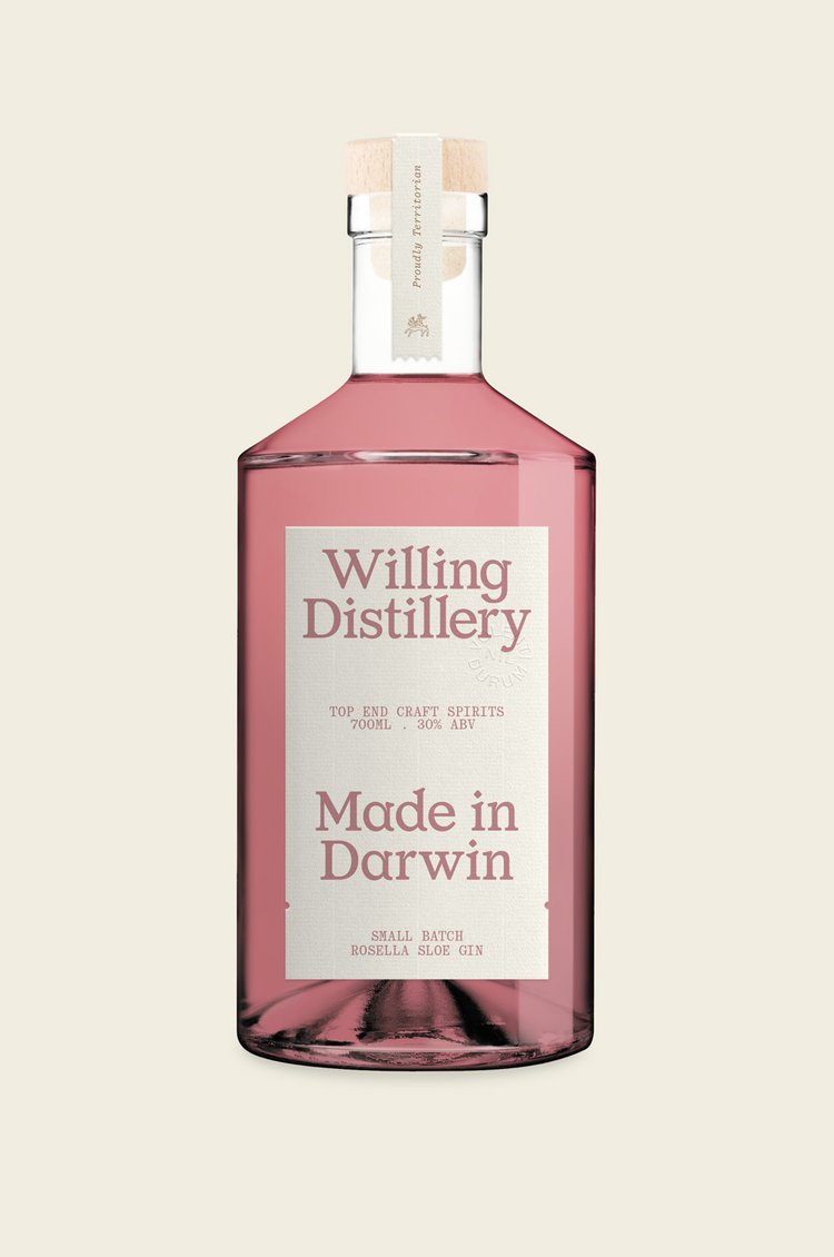 Willing Distillery Rosella Sloe Gin 700ml