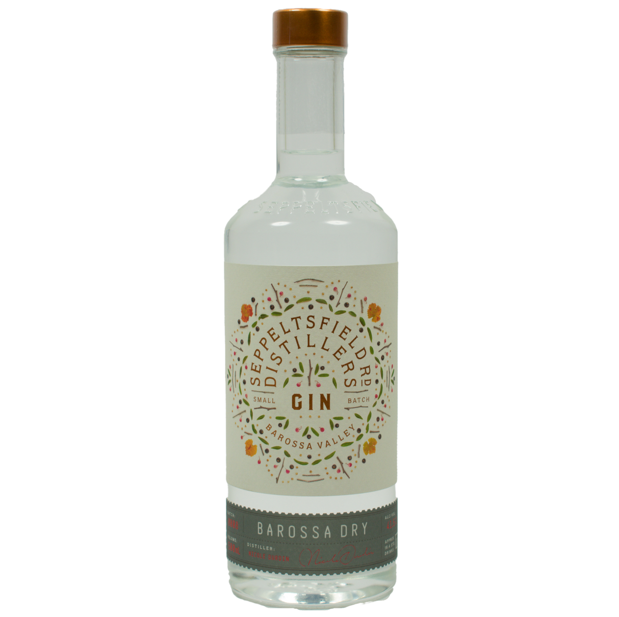 Seppeltsfield Rd Distillery Barossa Dry Gin 500ml